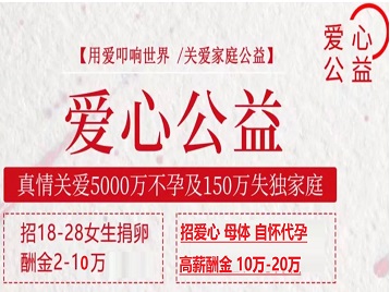 玉环捐卵助孕生子 爱心志愿者招募